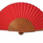 Éventail Ecololo Rouge