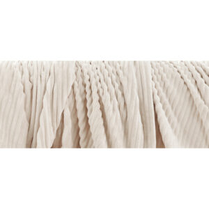 Couverture en Microvelours Dolce - Ivoire - 220x240