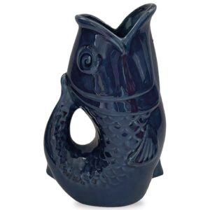 Carafe/Vase Poisson Bleu