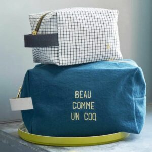 Trousse Cube - Coton Bio